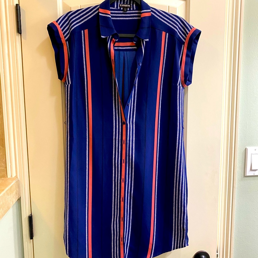 Express casual collared dress